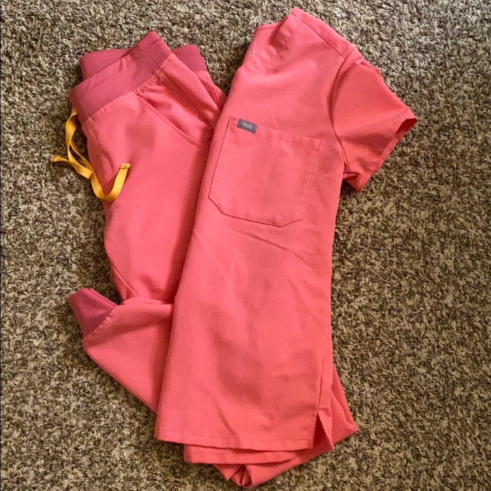 FIGS!! Neon pink limited edition